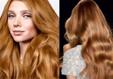Sweet honey hair color - Dyeing features