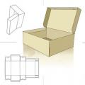 DIY cardboard box: master class, diagrams